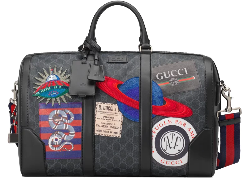 Gucci Courrier Soft GG Supreme Duffle