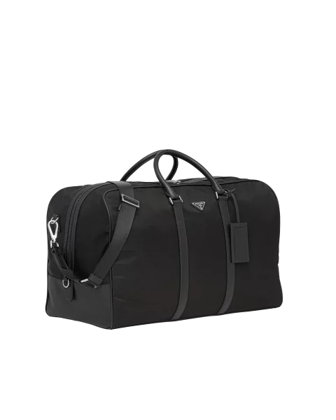 Prada Saffiano Leather Duffle Bag best Men's luxury weekend bags
